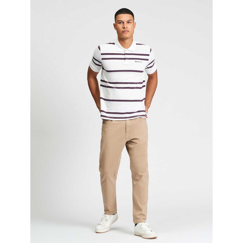 Ben Sherman Sports Stripe Polo image number 3